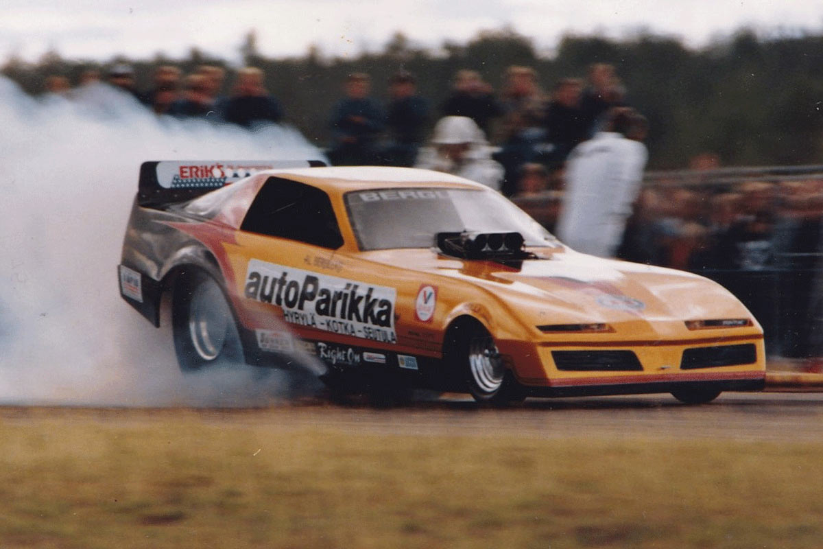 rune fjeld's motown shaker funny car